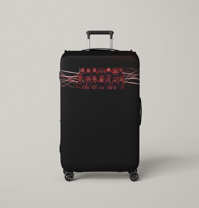 we the north player glow Luggage Cover