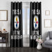 this is a lifetime membership steelers window Curtain