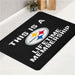 this is a lifetime membership steelers bath rugs