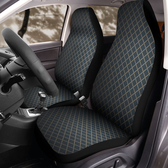 wall texture dark pattern Car Seat Covers