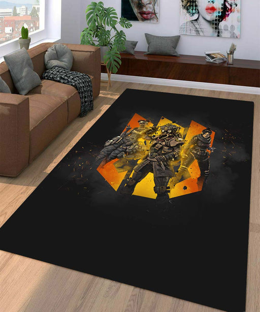 three character apex legends Living room carpet rugs