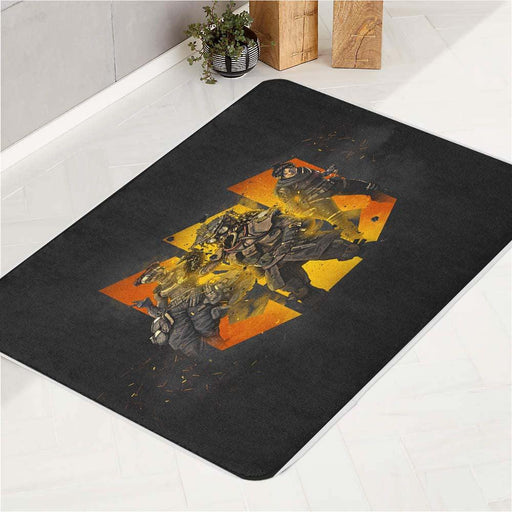 three character apex legends bath rugs