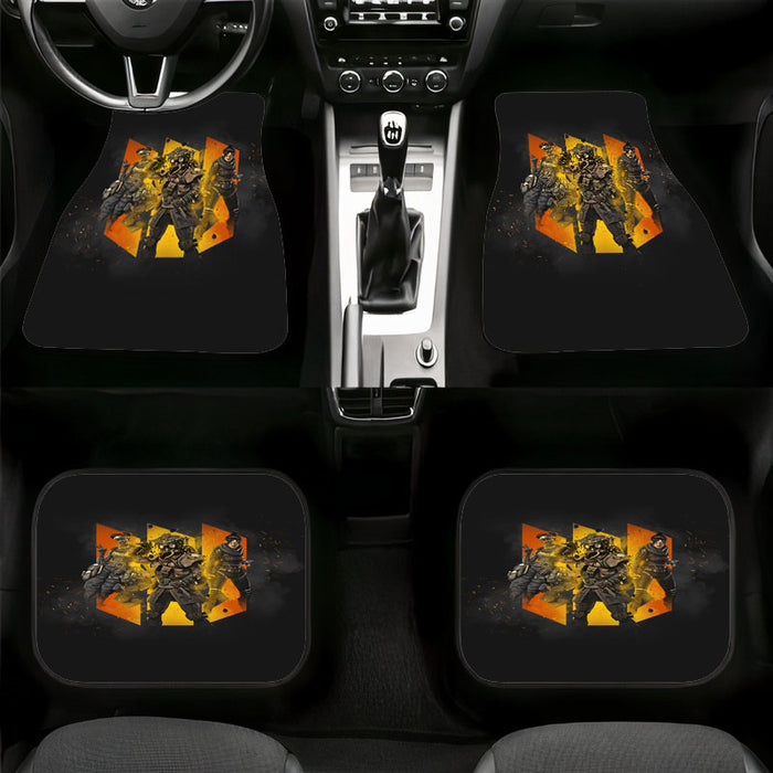 three character apex legends Car floor mats Universal fit