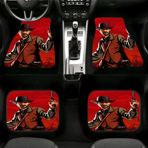 western red dead redemption two Car floor mats Universal fit