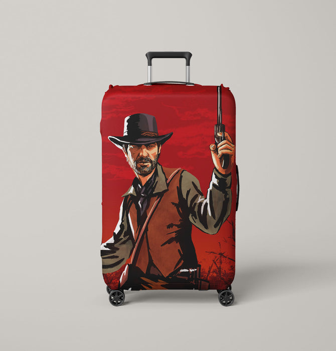 western red dead redemption two Luggage Cover