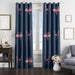 washington capitals nhl logo lines window Curtain