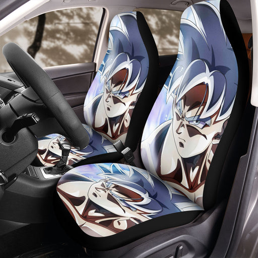 white goku dragon ball super Car Seat Covers