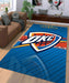 thunder oklahoma city reflection Living room carpet rugs