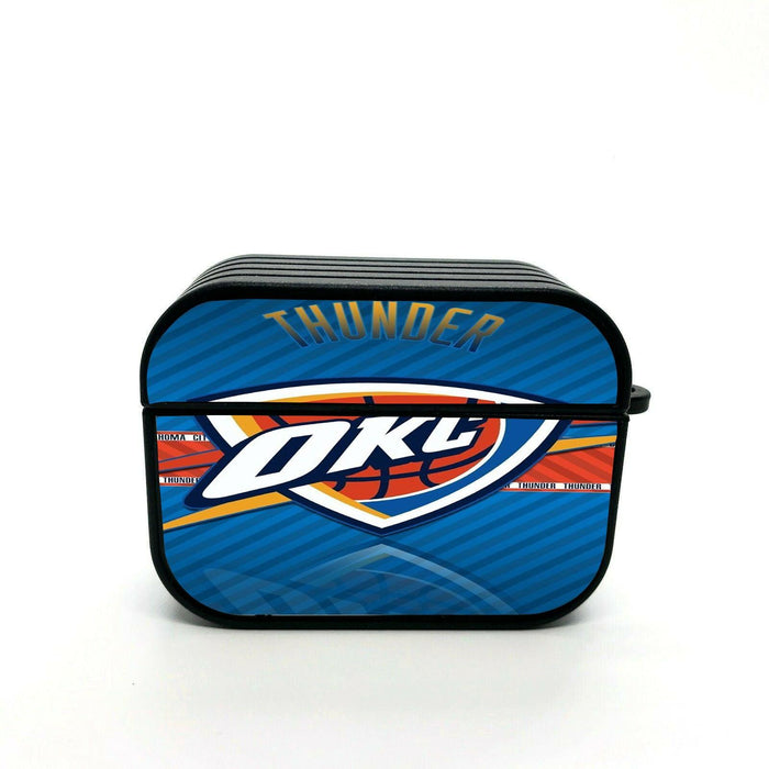 thunder oklahoma city reflection airpod case