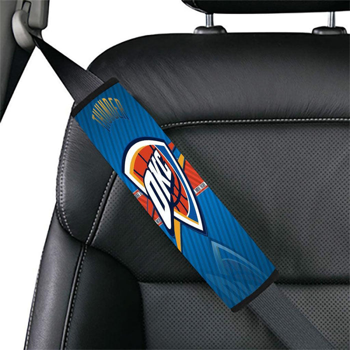 thunder oklahoma city reflection Car seat belt cover - Grovycase