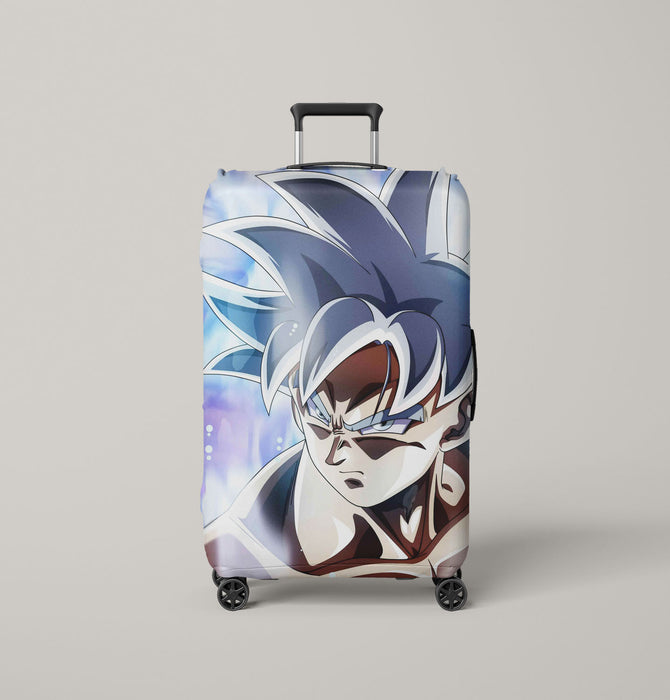 white goku dragon ball super Luggage Cover