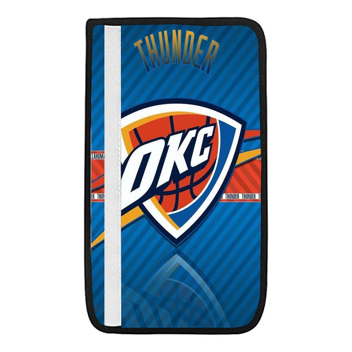 thunder oklahoma city reflection Car seat belt cover