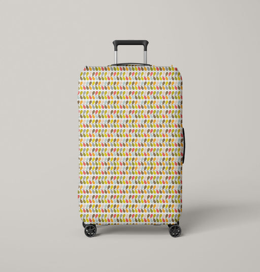 water droplets straight pattern Luggage Cover | suitcase