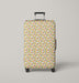 water droplets straight pattern Luggage Cover | suitcase