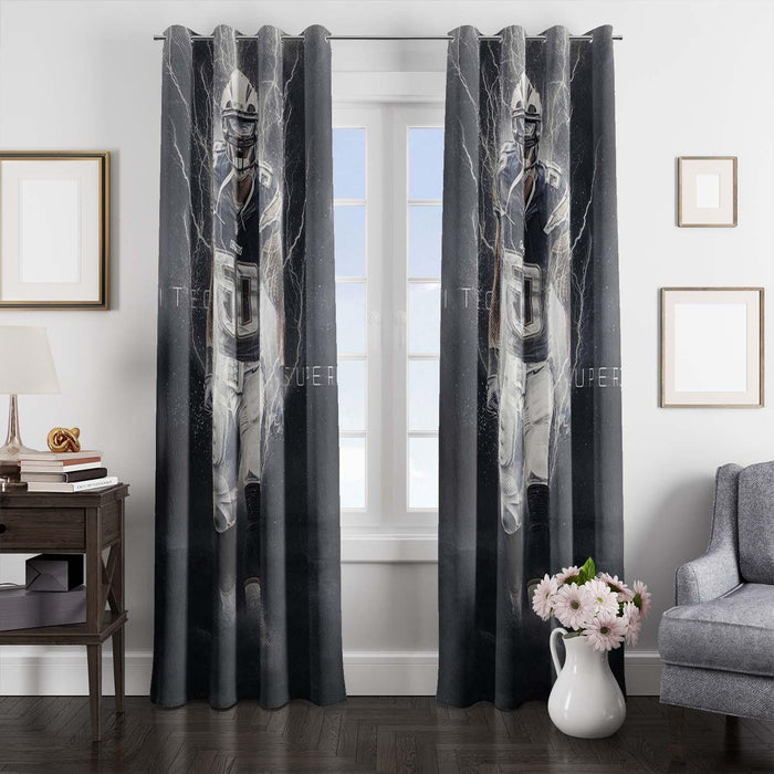 thunder power nfl window Curtain