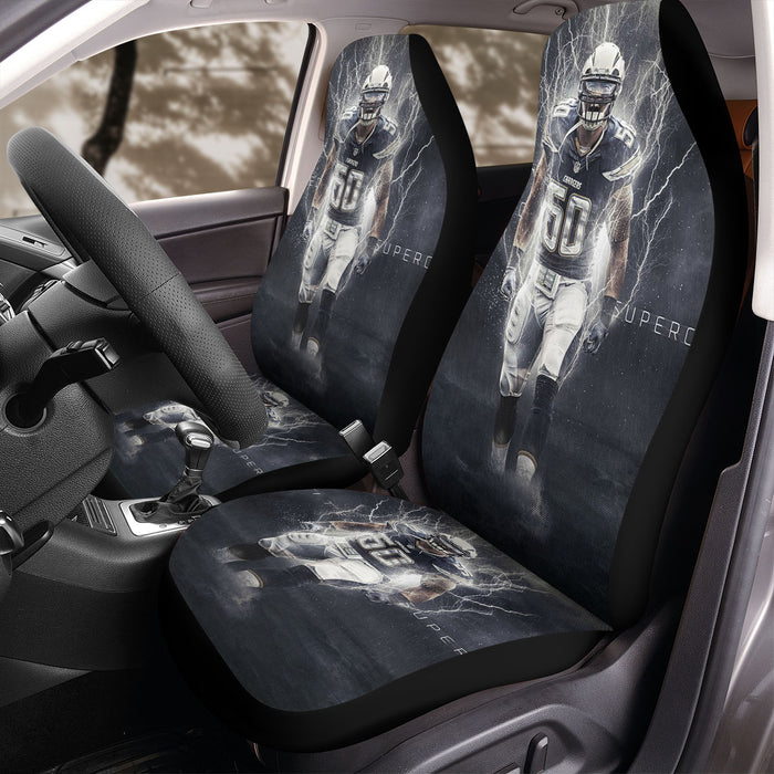 thunder power nfl Car Seat Covers