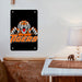 tigers logo team football dark Poster Metal print wall art