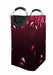 water drops arc black and pink Laundry Hamper | Laundry Basket