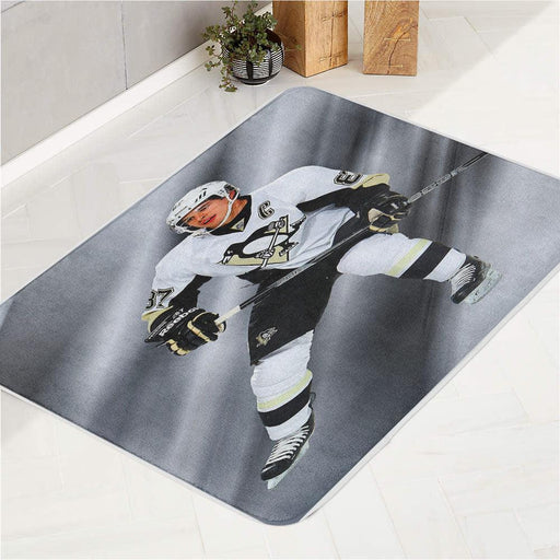 white sidney crosby nhl bath rugs