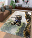 titanfall and pathfinder in the apex world Living room carpet rugs