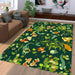 water pokemon species art Living room carpet rugs