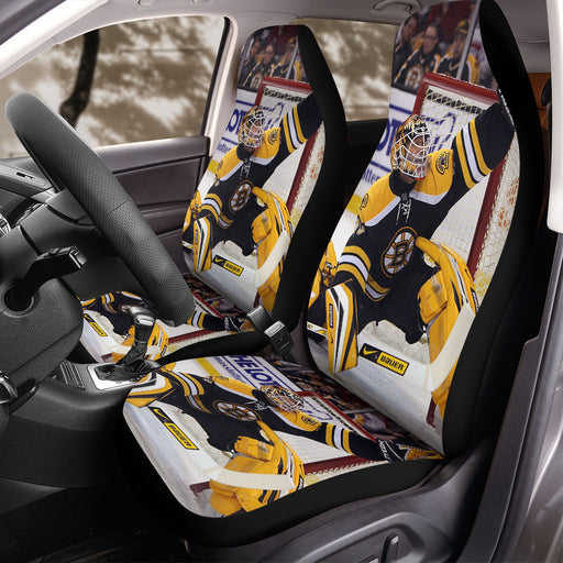 win expression boston bruins Car Seat Covers