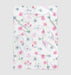 watercolor flower painting and flower Ultra soft fleece blanket