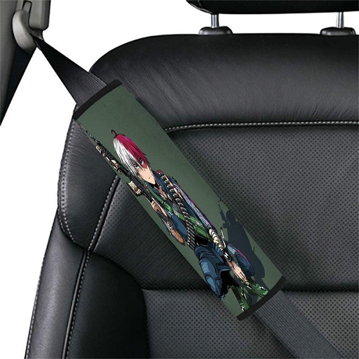 todoroki with weapon hypebeast Car seat belt cover - Grovycase