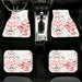 watercolor painting noise Car floor mats Universal fit