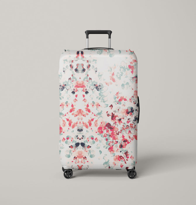 watercolor painting noise Luggage Cover | suitcase