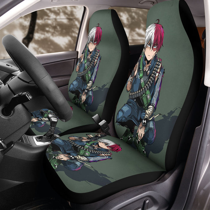 todoroki with weapon hypebeast Car Seat Covers