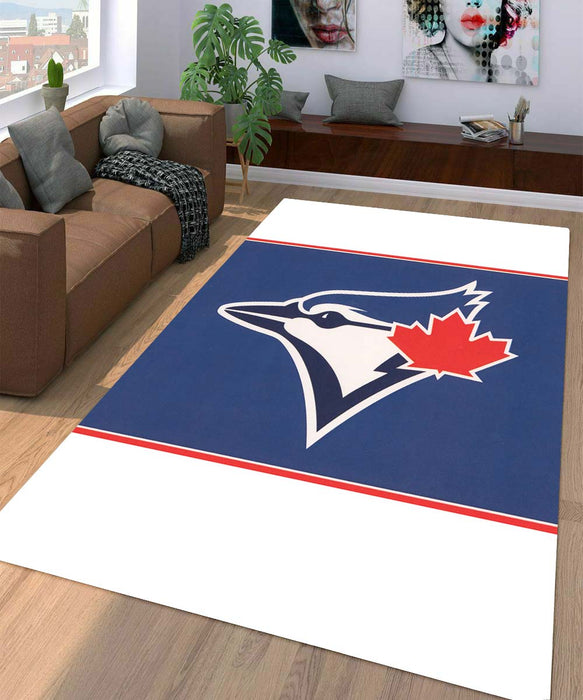 toronto blue jays mlb bird Living room carpet rugs