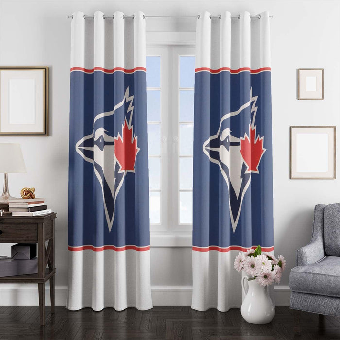 toronto blue jays mlb bird window Curtain