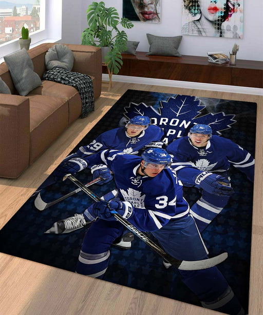 toronto hockey nhl Living room carpet rugs