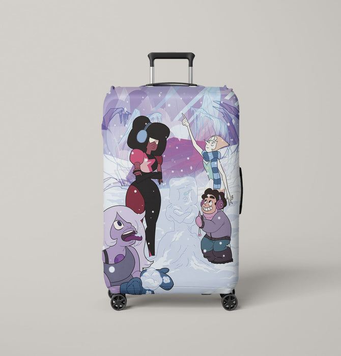 winter season steven universe Luggage Cover