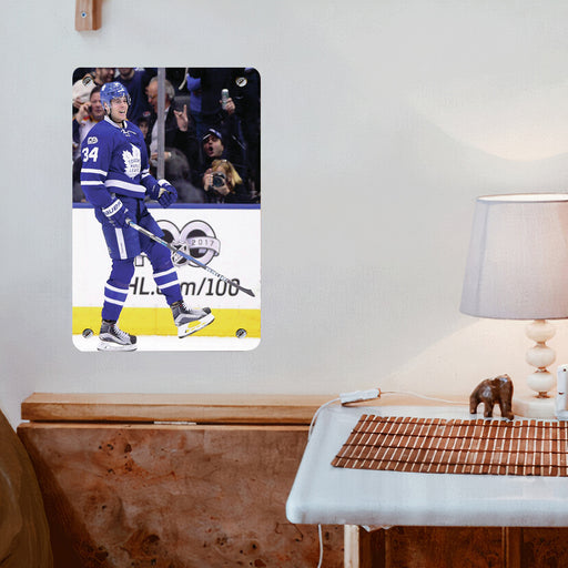 toronto maple leafs player hockey Poster Metal print wall art