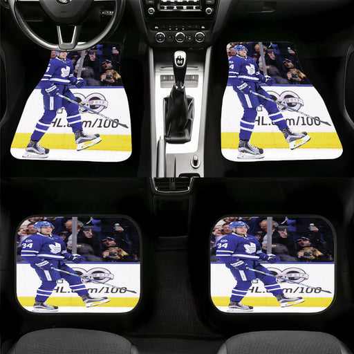 toronto maple leafs player hockey Car floor mats Universal fit