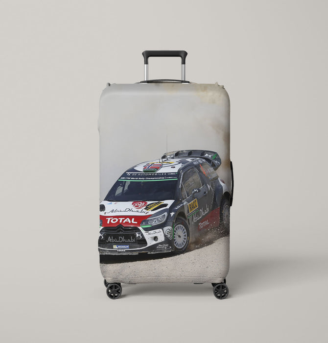 total abu dhabi car racing desert Luggage Covers | Suitcase