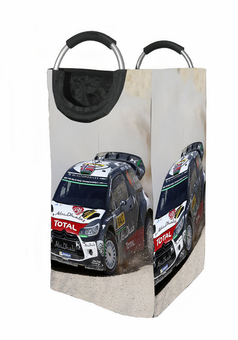 total abu dhabi car racing desert Laundry Hamper | Laundry Basket