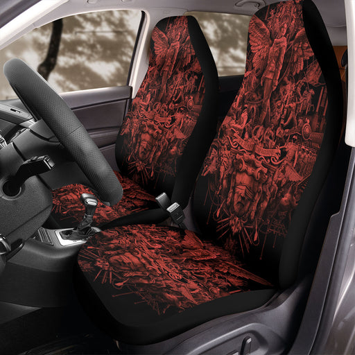 we burn to believe katniss everdeen Car Seat Covers