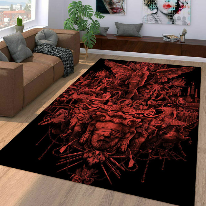 we burn to believe katniss everdeen Living room carpet rugs