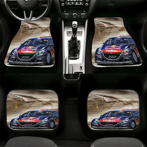 total redbull for car racing Car floor mats Universal fit