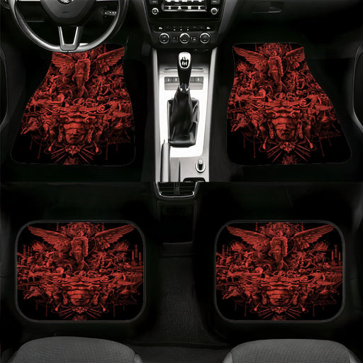 we burn to believe katniss everdeen Car floor mats Universal fit