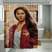 woman in iron fist colleen wing shower curtains - Grovycase