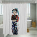 woman streetwear anime hypebeast shower curtains - Grovycase