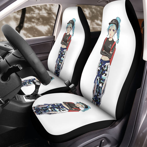 woman streetwear anime hypebeast Car Seat Covers