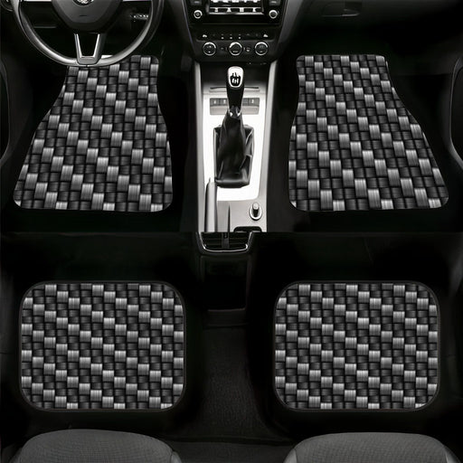 weaving metal pattern Car floor mats Universal fit