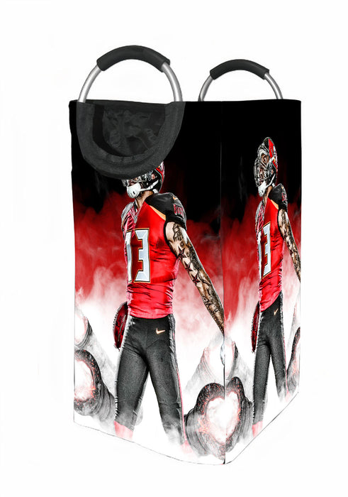 true man mike evans football player Laundry Hamper | Laundry Basket