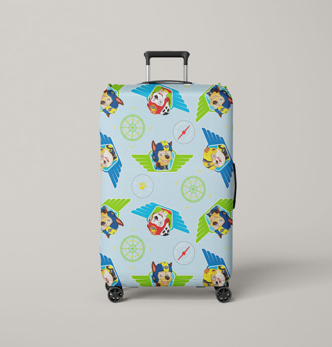 world of dogs paw patrol pattern Luggage Cover