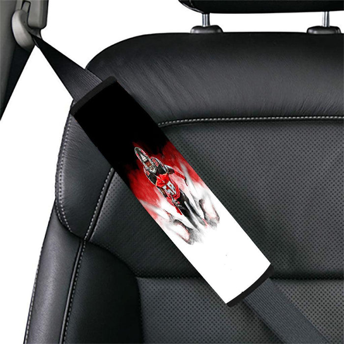 true player of football nfl fog Car seat belt cover - Grovycase